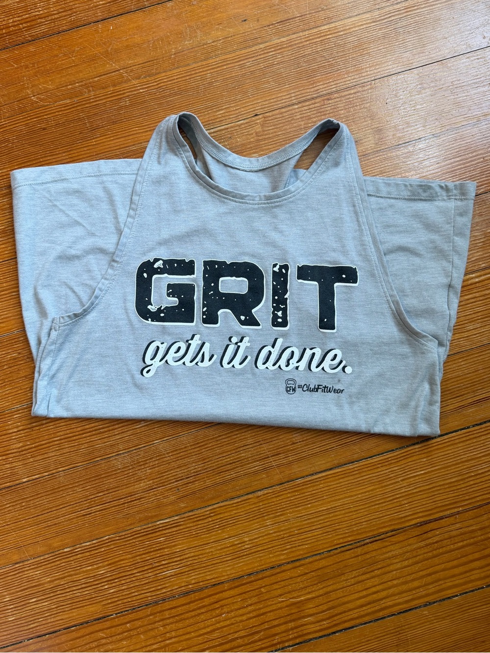 Women’s' Gray 'GRIT Gets It Done' Tank Top